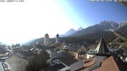 Archived webcam image showing View of San Candido on 3 Aug 2026 at 08:09