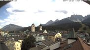 Archived webcam image showing View of San Candido on 3 Aug 2026 at 16:09