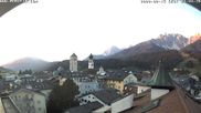 Archived webcam image showing View of San Candido on 16 Aug 2026 at 06:02