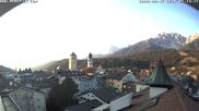 Archived webcam image showing View of San Candido on 16 Aug 2026 at 07:02