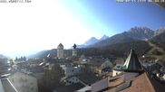 Archived webcam image showing View of San Candido on 16 Aug 2026 at 08:02