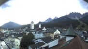 Archived webcam image showing View of San Candido on 14 Sep 2026 at 07:52