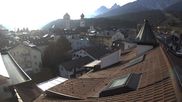 Archived webcam image showing View of San Candido on 2 Oct 2026 at 08:31