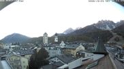 Archived webcam image showing View of San Candido on 30 Oct 2026 at 07:02