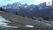 Archived webcam image showing Sextner Dolomites Skiing Mountain Helm on 4 May 2026 at 03:43