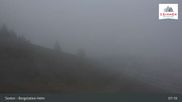 Archived webcam image showing Sextner Dolomites Skiing Mountain Helm on 11 May 2026 at 07:58