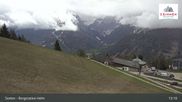 Archived webcam image showing Sextner Dolomites Skiing Mountain Helm on 11 May 2026 at 13:58