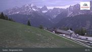 Archived webcam image showing Sextner Dolomites Skiing Mountain Helm on 25 May 2026 at 05:59