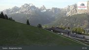 Archived webcam image showing Sextner Dolomites Skiing Mountain Helm on 25 May 2026 at 07:59