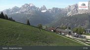 Archived webcam image showing Sextner Dolomites Skiing Mountain Helm on 25 May 2026 at 08:59