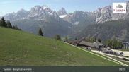 Archived webcam image showing Sextner Dolomites Skiing Mountain Helm on 25 May 2026 at 09:59