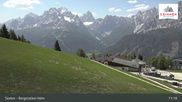 Archived webcam image showing Sextner Dolomites Skiing Mountain Helm on 25 May 2026 at 11:59