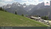 Archived webcam image showing Sextner Dolomites Skiing Mountain Helm on 25 May 2026 at 15:59