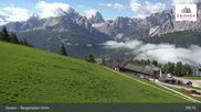 Archived webcam image showing Sextner Dolomites Skiing Mountain Helm on 8 Jun 2026 at 09:10