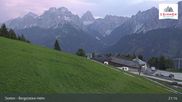 Archived webcam image showing Sextner Dolomites Skiing Mountain Helm on 24 Jun 2026 at 01:50