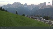 Archived webcam image showing Sextner Dolomites Skiing Mountain Helm on 24 Jun 2026 at 05:50