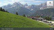 Archived webcam image showing Sextner Dolomites Skiing Mountain Helm on 24 Jun 2026 at 09:50
