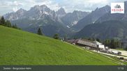 Archiviertes Webcam Bild: 3 Zinnen Dolomiten: Sexten Bergstation Helm am 24.06.2026 um 17:20 Uhr