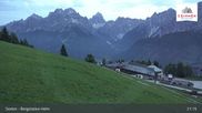 Archived webcam image showing Sextner Dolomites Skiing Mountain Helm on 30 Jun 2026 at 03:58