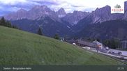 Archived webcam image showing Sextner Dolomites Skiing Mountain Helm on 7 Jul 2026 at 03:21
