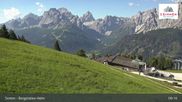 Archiviertes Webcam Bild: 3 Zinnen Dolomiten: Sexten Bergstation Helm am 12.07.2026 um 09:29 Uhr