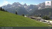 Archiviertes Webcam Bild: 3 Zinnen Dolomiten: Sexten Bergstation Helm am 12.07.2026 um 11:29 Uhr