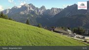 Archiviertes Webcam Bild: 3 Zinnen Dolomiten: Sexten Bergstation Helm am 12.07.2026 um 19:29 Uhr