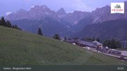 Archived webcam image showing Sextner Dolomites Skiing Mountain Helm on 14 Jul 2026 at 01:39