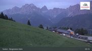 Archived webcam image showing Sextner Dolomites Skiing Mountain Helm on 14 Jul 2026 at 05:39