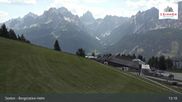 Archived webcam image showing Sextner Dolomites Skiing Mountain Helm on 30 Jul 2026 at 13:54