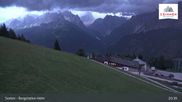 Archived webcam image showing Sextner Dolomites Skiing Mountain Helm on 11 Aug 2026 at 01:57