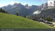Archiviertes Webcam Bild: 3 Zinnen Dolomiten: Sexten Bergstation Helm am 01.09.2026 um 09:22 Uhr