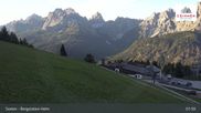 Archiviertes Webcam Bild: 3 Zinnen Dolomiten: Sexten Bergstation Helm am 22.09.2026 um 08:38 Uhr