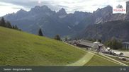 Archived webcam image showing Sextner Dolomites Skiing Mountain Helm on 6 Oct 2026 at 11:43
