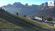 Archived webcam image showing Sextner Dolomites Skiing Mountain Helm on 13 Oct 2026 at 09:20