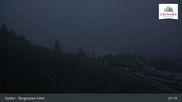 Archived webcam image showing Sextner Dolomites Skiing Mountain Helm on 20 Oct 2026 at 07:32