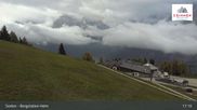Archived webcam image showing Sextner Dolomites Skiing Mountain Helm on 20 Oct 2026 at 17:32
