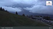 Archived webcam image showing Sextner Dolomites Skiing Mountain Helm on 20 Oct 2026 at 19:32