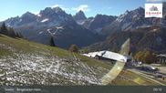 Archiviertes Webcam Bild: 3 Zinnen Dolomiten: Sexten Bergstation Helm am 27.10.2026 um 09:50 Uhr