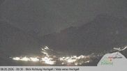 Archived webcam image showing Rein in Taufers (South Tyrol) on 8 May 2026 at 00:46