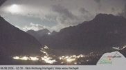 Archived webcam image showing Rein in Taufers (South Tyrol) on 6 Aug 2026 at 02:44