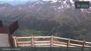Archived webcam image showing Schnalstal: Top Station Gletscherbahn on 19 Jun 2026 at 03:19