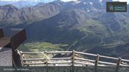 Archived webcam image showing Schnalstal: Top Station Gletscherbahn on 12 Jul 2026 at 17:57