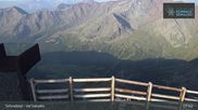Archiviertes Webcam Bild: Schnalstaler Gletscher: Bergstation Gletscherbahn am 03.08.2026 um 08:41 Uhr