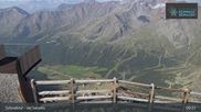 Archiviertes Webcam Bild: Schnalstaler Gletscher: Bergstation Gletscherbahn am 03.08.2026 um 09:41 Uhr