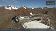 Archived webcam image showing Schnalstal: Top Station Gletscherbahn on 19 Sep 2026 at 09:15