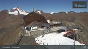 Archived webcam image showing Schnalstal: Top Station Gletscherbahn on 19 Sep 2026 at 11:15