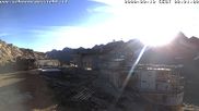 Archiviertes Webcam Bild: Schnalstal: Hütte Schöne Aussicht am 19.09.2026 um 08:45 Uhr
