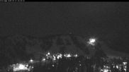 Archived webcam image showing Silver Queen Slope and chair lift on 27 Feb 2026 at 12:01