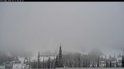 Archived webcam image showing Silver Queen Slope and chair lift on 13 Mar 2026 at 16:00